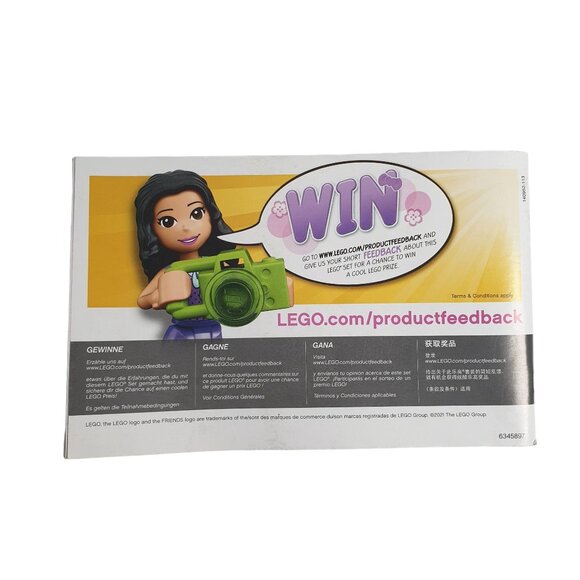 41445 Friends Vet Clinic Ambulance Book 1 LEGO Manual Instruction Replacement - Picture 2 of 2